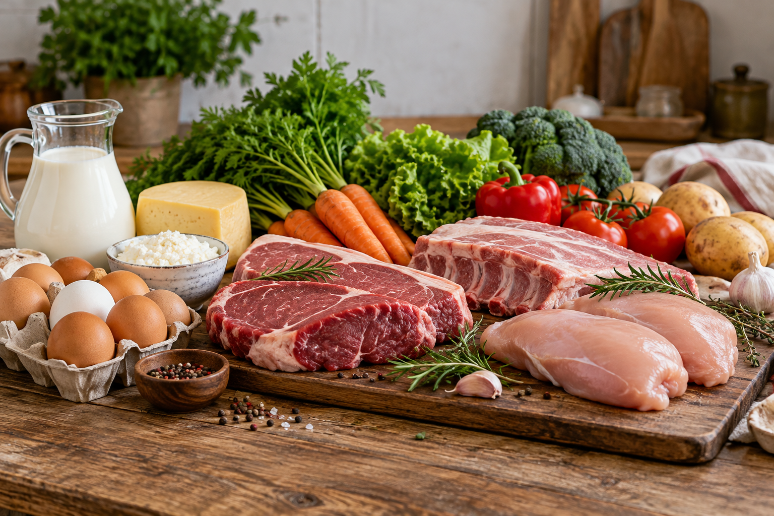 Как выбирать свежие фермерские продукты для домашнего меню